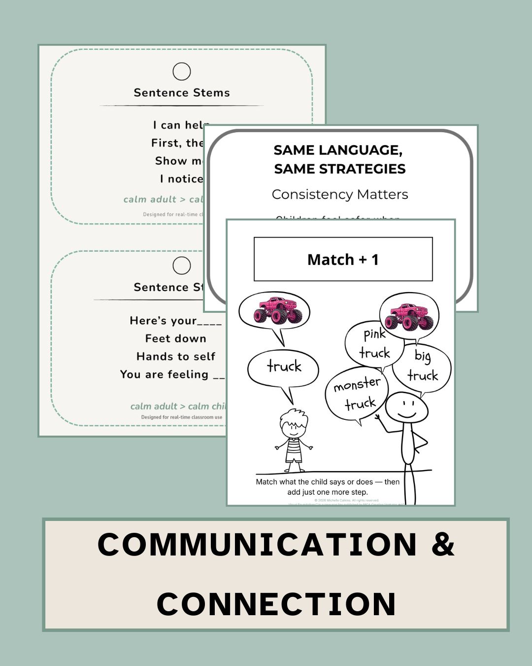Practical tools that help adults support communication, connection, and meaningful participation.