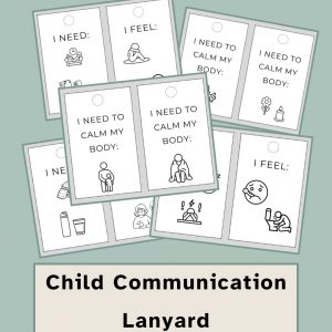 Child Communication Lanyard