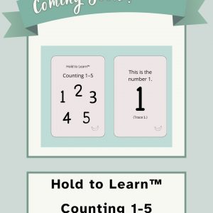 Hold to Learn™ Counting 1 - 5